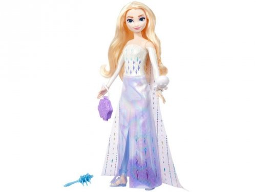 Mattel Disney Princess Frozen Spin & Reveal Lalka Elsa + akcesoria ZA6043