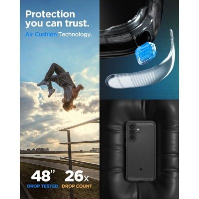 Etui na Samsung A57 5G Spigen Tough Armor czarny