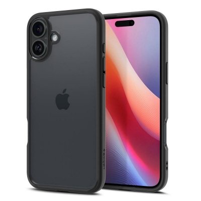 SPIGEN futerał ULTRA HYBRID do IPHONE 16 matte black