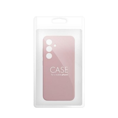 Futerał do Samsung S24 Silicone 2mm pudrowy róż