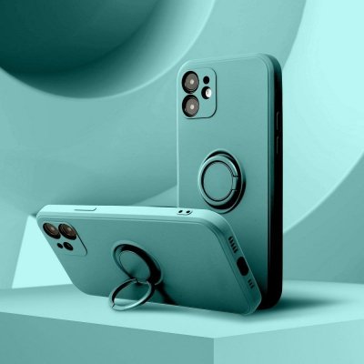 Futerał do Samsung A27 5G Silicone Ring zielony