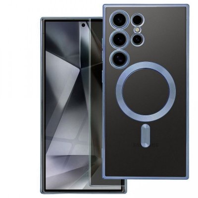 Futerał do Samsung A27 Electro Mag Cover zgodny z MagSafe tytanowy niebieski