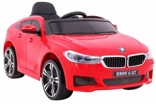 BMW 6 GT Autko na akumulator Czerwone + Pilot