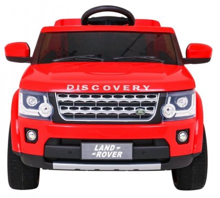 Land Rover Discovery Autko elektryczne dla dzieci, Czerwony SUV + Pilot