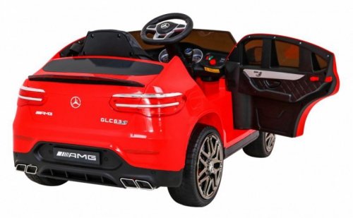 Mercedes Benz GLC63S dla dzieci Czerwony SUV + Pilot