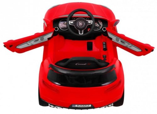 Autko Turbo-S na akumulator dla dzieci Czerwony Suv + Pilot