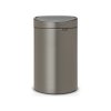 Kosz TOUCH BIN NEW 40L Platinum 