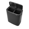 Kosz TOUCH BIN BO 2x30L Matt Black