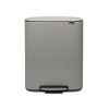 Kosz pedałowy BO 60L Mineral Concrete Gray