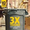 Kontener BRUTE®  37,9L 2610-00 White okrągły z kanałami