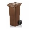 Pojemnik na odpady   60L z pokrywą brązowy