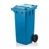 Pojemnik na odpady  120L z pokrywą niebieski
