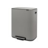 Kosz pedałowy BO 60L Mineral Concrete Gray