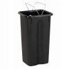 Kosz FLAP BIN 75L szary / pokrywa srebrna / zmieszane 