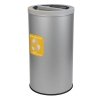 Kosz do segregacji odpadów STREAM BIN 2x35L szary