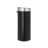 Kosz TOUCH BIN NEW 30L Matt Black / Matt Steel FPP