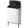 Kosz TOUCH BIN HI BO 60L White