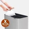 Kosz TOUCH BIN BO 3x11L Mineral Concrete Grey