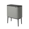 Kosz TOUCH BIN BO 3x11L Mineral Concrete Grey