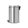 Kosz pedałowy NEWICON 20L Matt Steel