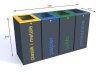 Stacja do segregacji SATIS IV 4 Strumienie x 100L