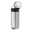 Kosz na śmieci 30L FREEDOM FRESH SOFT stal nierdzewna satyna ( z wolno opadającą pokrywą )