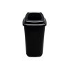 683-09 - Kosz do segregacji SORT BIN 28L Czarny plus komplet 6 etykiet