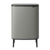 Kosz TOUCH BIN HI BO 2x30L Mineral Concrete Grey
