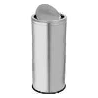 Kosz na śmieci 45L SWING stal satyna