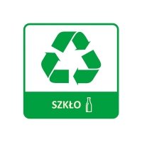 Etykieta do segregacji SZKŁO NEW