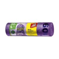 Worki na śmieci Magnum Flex&Strong  60L(8) z taśmą o zapachu lawendy