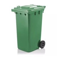Pojemnik na odpady  240L z pokrywą zielony 