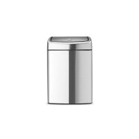 Kosz TOUCH BIN 10L prostokątny Matt Steel FPP