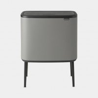 Kosz TOUCH BIN BO 3x11L Mineral Concrete Grey