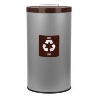 Kosz do segregacji odpadów EKO 75L bio ( Stal malowana )