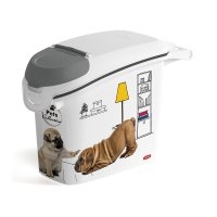 Pojemnik na karmę dla psa PetLife 6 kg / 15 L – szczelny z dozownikiem