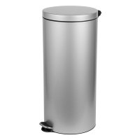 Kosz na śmieci 30L FREEDOM FRESH SOFT szary ( z wolno opadającą pokrywą )