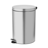 Kosz na śmieci 20L FREEDOM FRESH SOFT stal satyna ( z wolno opadającą pokrywą )