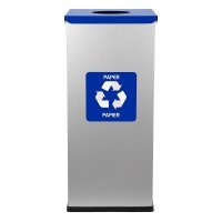 Kosz do segregacji odpadów EKO SQUARE 60L papier 