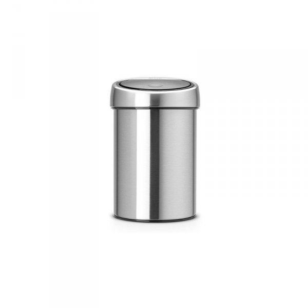Kosz naścienny TOUCH BIN 3L Matt Steel 