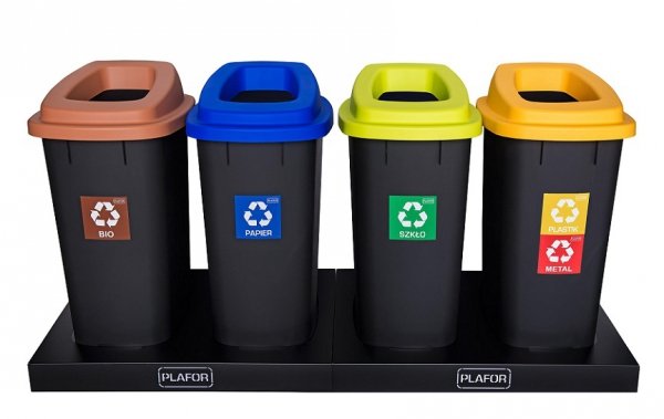 Kosz do segregacji SORT BIN 45L papier
