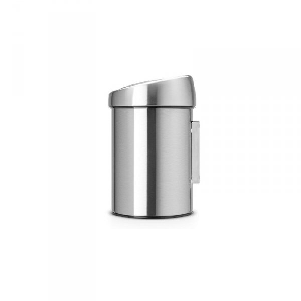 Kosz naścienny TOUCH BIN  3L Matt Steel 