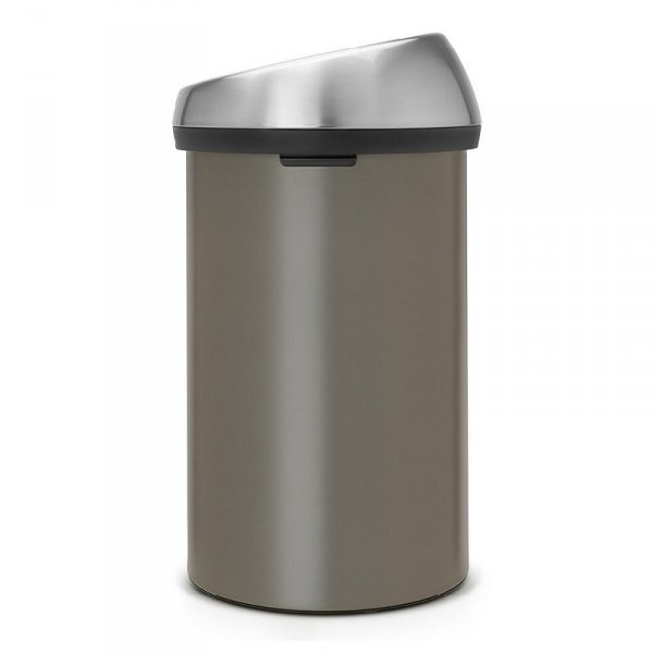 Kosz TOUCH BIN 60L Platinum / Matt Steel FPP