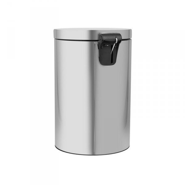 Kosz na śmieci 12L FREEDOM FRESH SOFT stal satyna ( z wolno opadającą pokrywą )