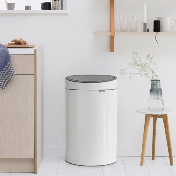 Kosz TOUCH BIN NEW 40L White