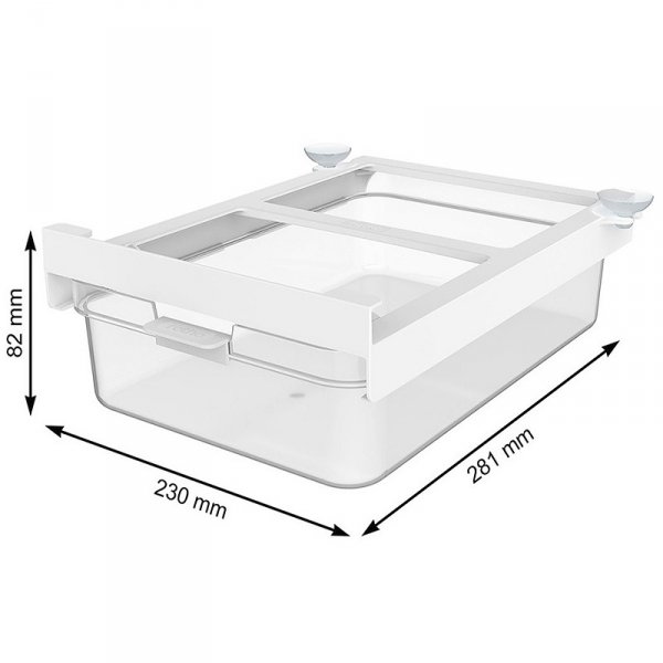 Organizer do lodówki CAUMA 2,6L szuflada ROTHO