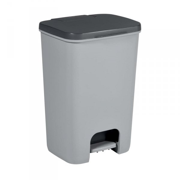 Kosz na śmieci Essentials 40L SZARY