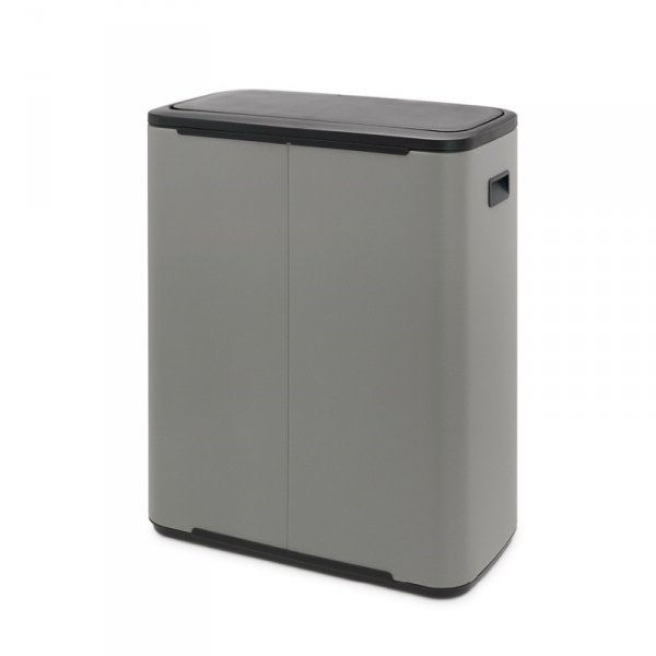Kosz TOUCH BIN BO 2x30L Mineral Concrete Grey