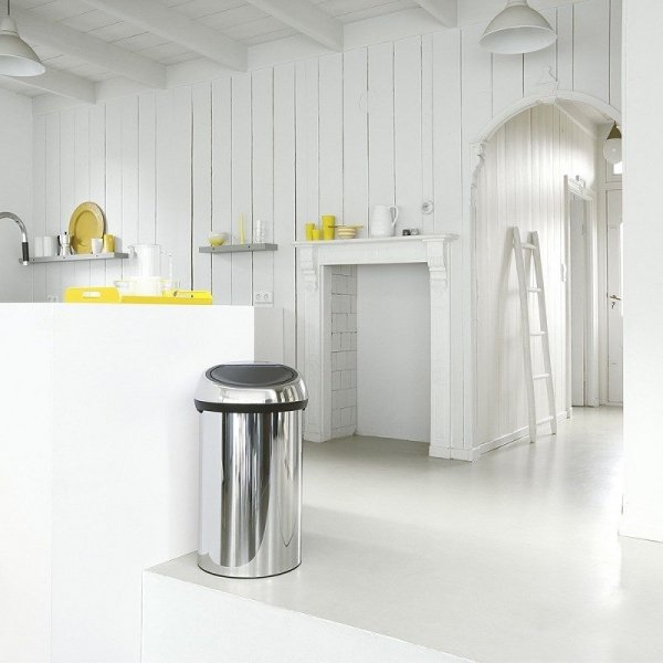 Kosz TOUCH BIN 60L Brilliant Steel
