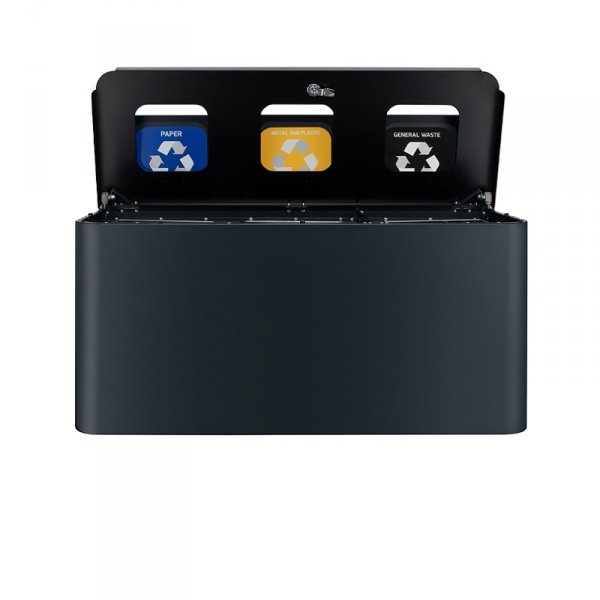 Stacja naścięnna do segregacji EKO WALL STATION trzykomorowa ( 3x35l )